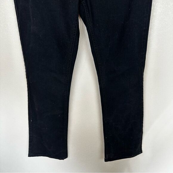 Wrangler Black Bell Botton Jeans Wide Leg Boot Barn Size 32 - Picture 3 of 9
